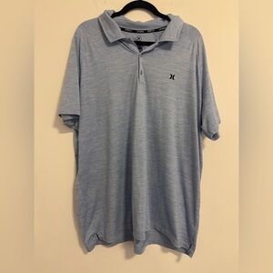Hurley Men's Sky Blue Polo Shirt